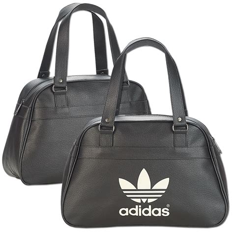 adidas damen handtasche bowling bag classic|Adidas Linear Essentials Bowling Bag .